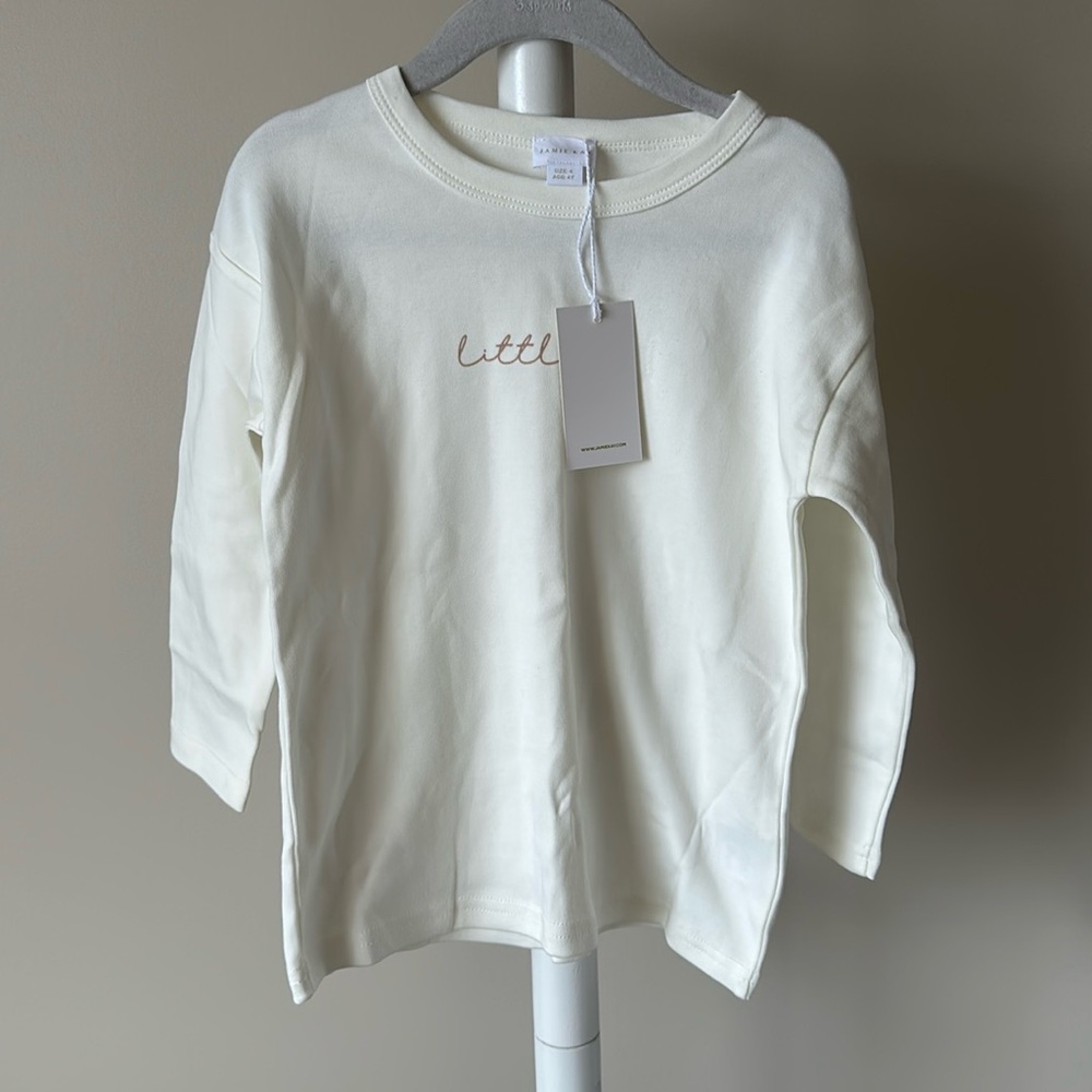 ✨NEW Jamie Kay Long Sleeve “Little Bug” Shirt 4Y